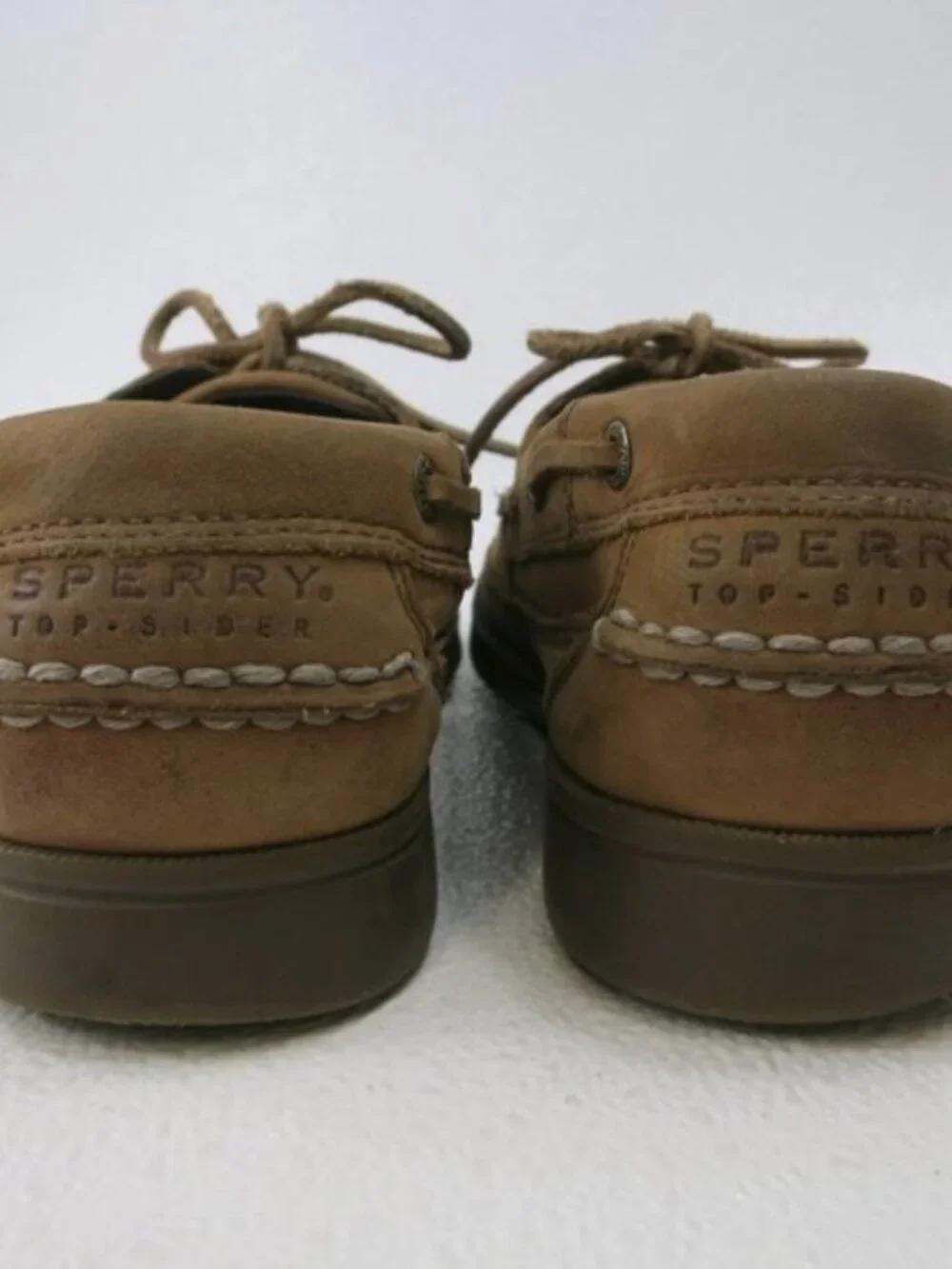 Sperry nubuck leather